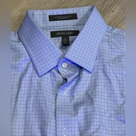 Nordstrom Trim Fit Non Iron Dress Shirt - Picture 2 of 6